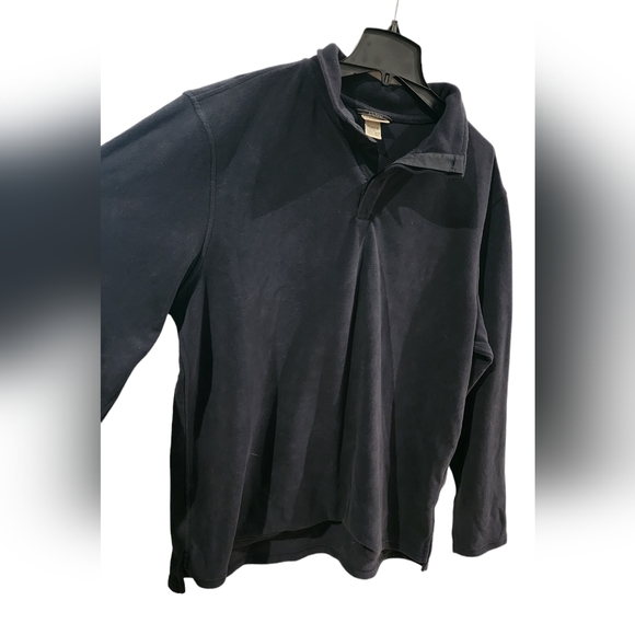 LL Bean Fleece | Men's XL Tall | 1/4 | black | - Picture 1 of 7